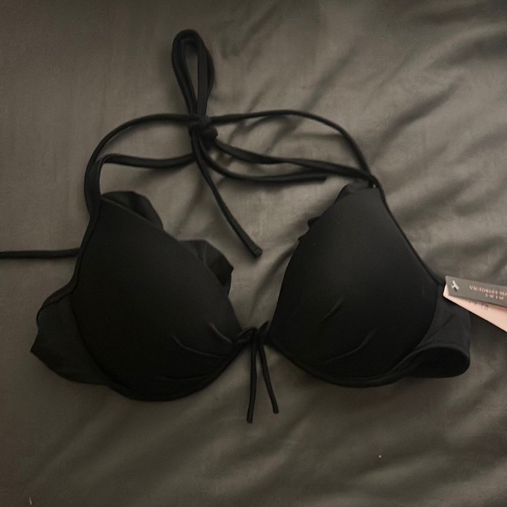 Victoria’s Secret Black Bikini Top 34B